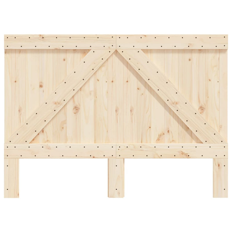 Headboard 140x104 cm Solid Wood Pine