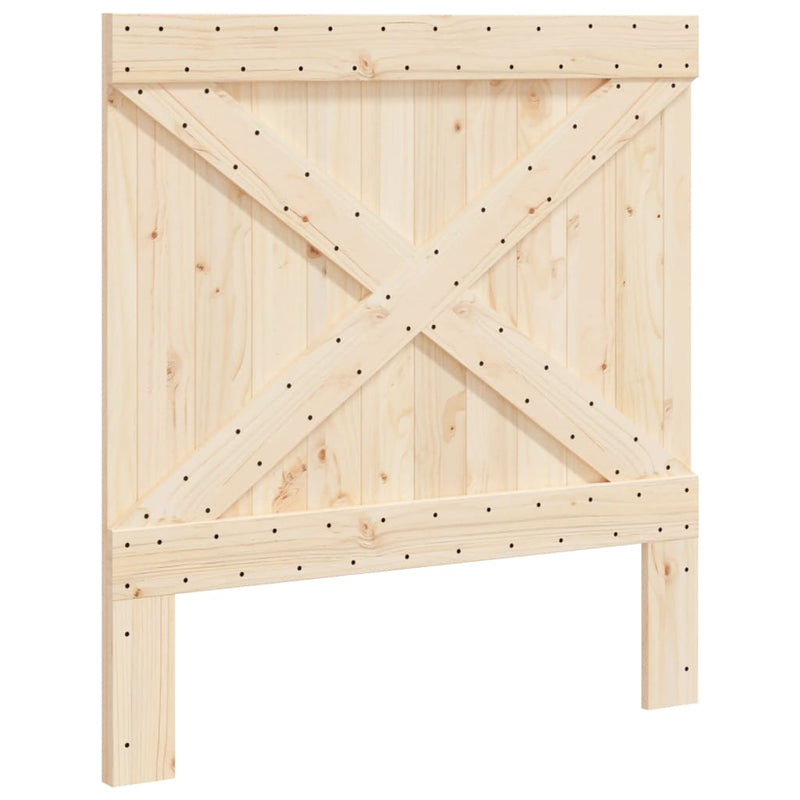 Headboard 100x104 cm Solid Wood Pine