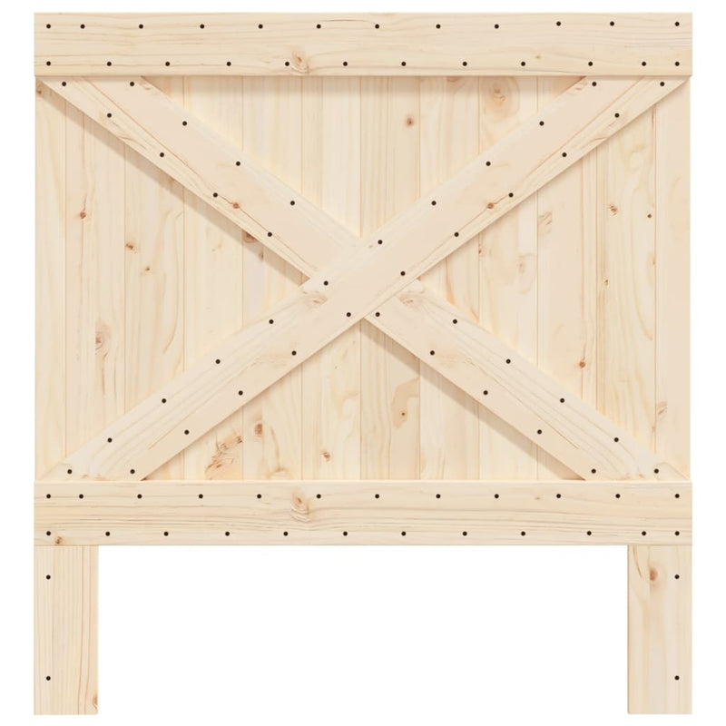 Headboard 100x104 cm Solid Wood Pine