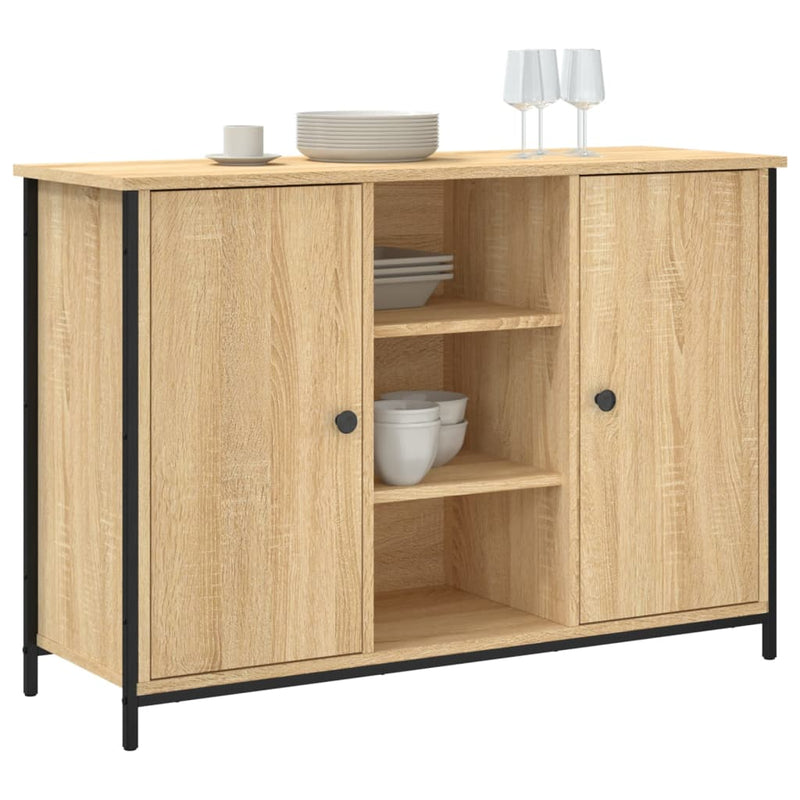 Sideboard Sonoma Oak 100x35x70 cm Engineered Wood