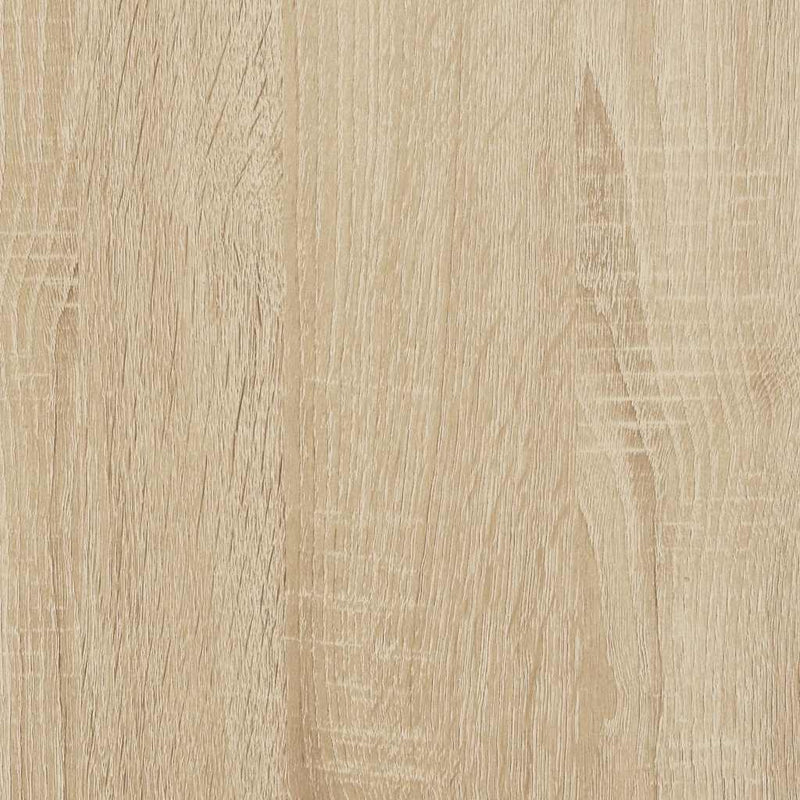 Bed Frame without Mattress Sonoma Oak 100x200 cm