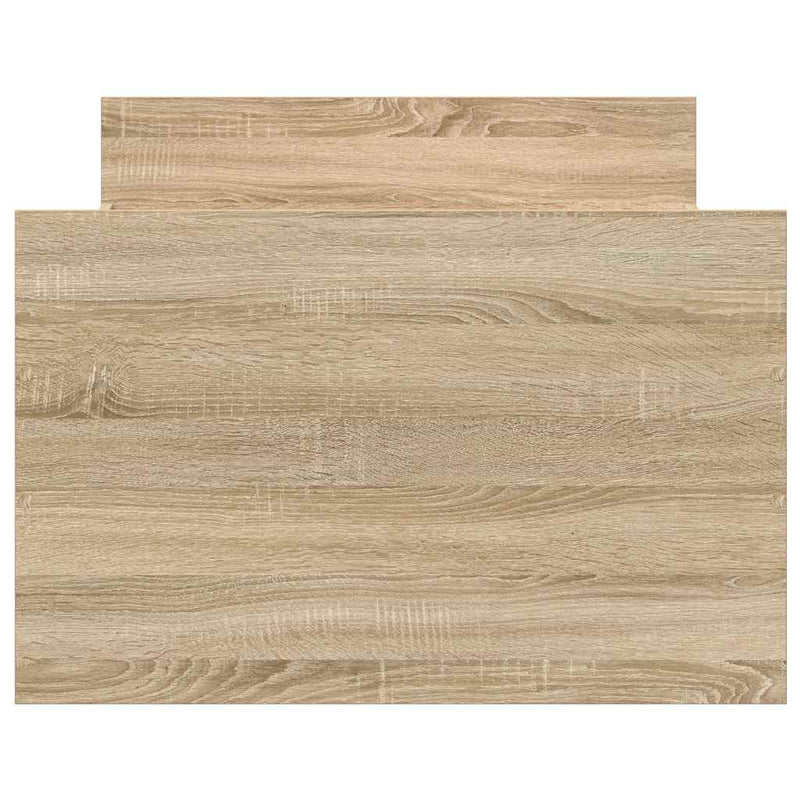 Bed Frame without Mattress Sonoma Oak 90x200 cm