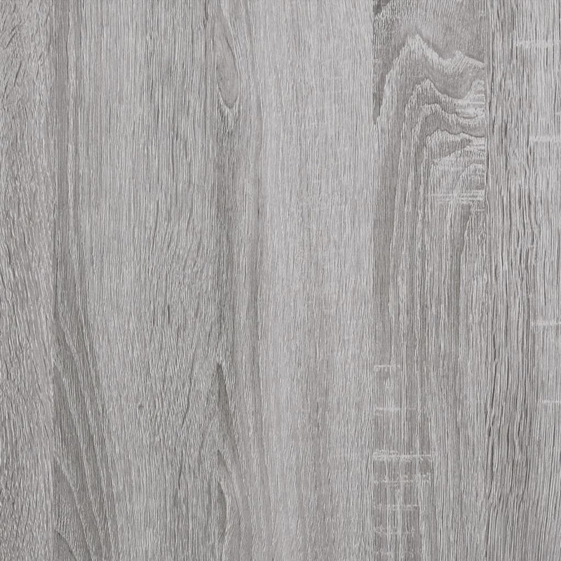 Bookcase 5-Tier Grey Sonoma 100x33x180.5 cm Engineered Wood