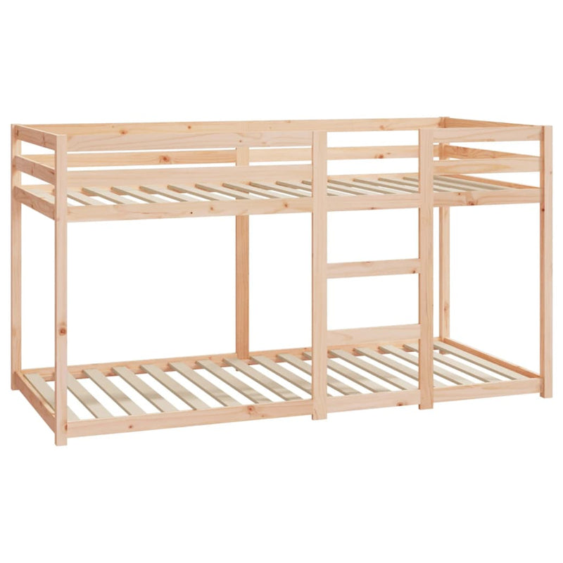 Bunk Bed without Mattress 90x200 cm Solid Wood Pine