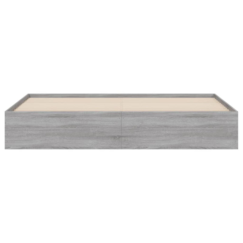 Modern Wooden Queen Size 160cm Bed Frame Base With Storage Drawers