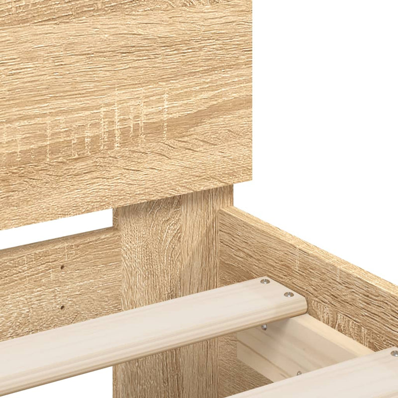 Modern Wooden Queen Size 1.6m Bed Frame Base With Headboard Wood Beds
