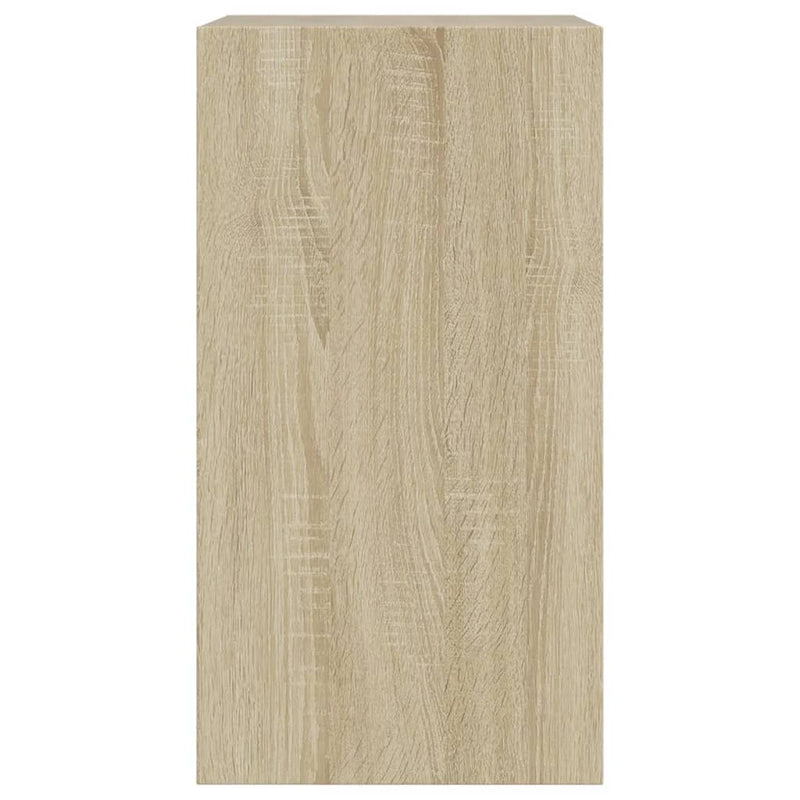 Shoe Cabinet Sonoma Oak 60x34x63.5 cm Engineered Wood