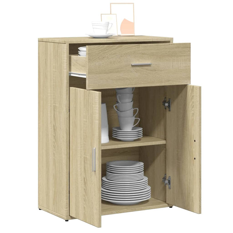 Sideboard Sonoma Oak 60x30x84 cm Engineered Wood