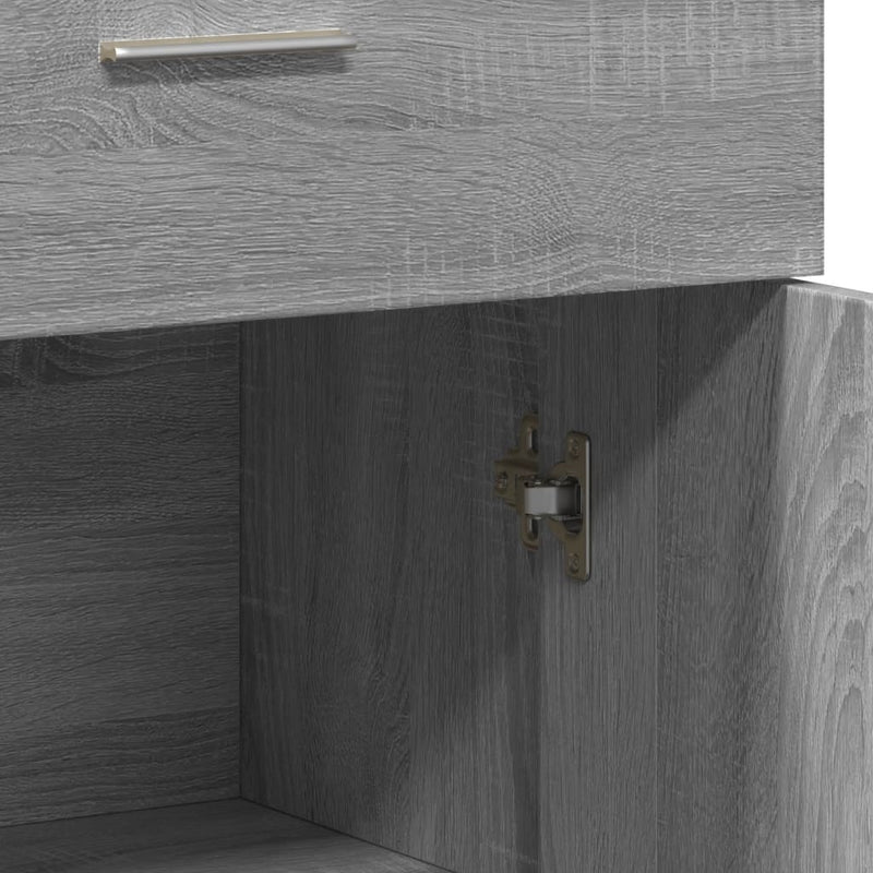 Sideboard Grey Sonoma 60x30x84 cm Engineered Wood