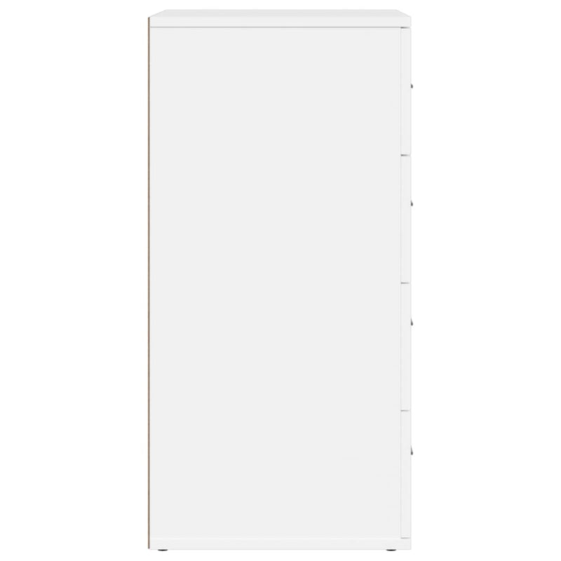 Sideboard White 60x39x80 cm Engineered Wood