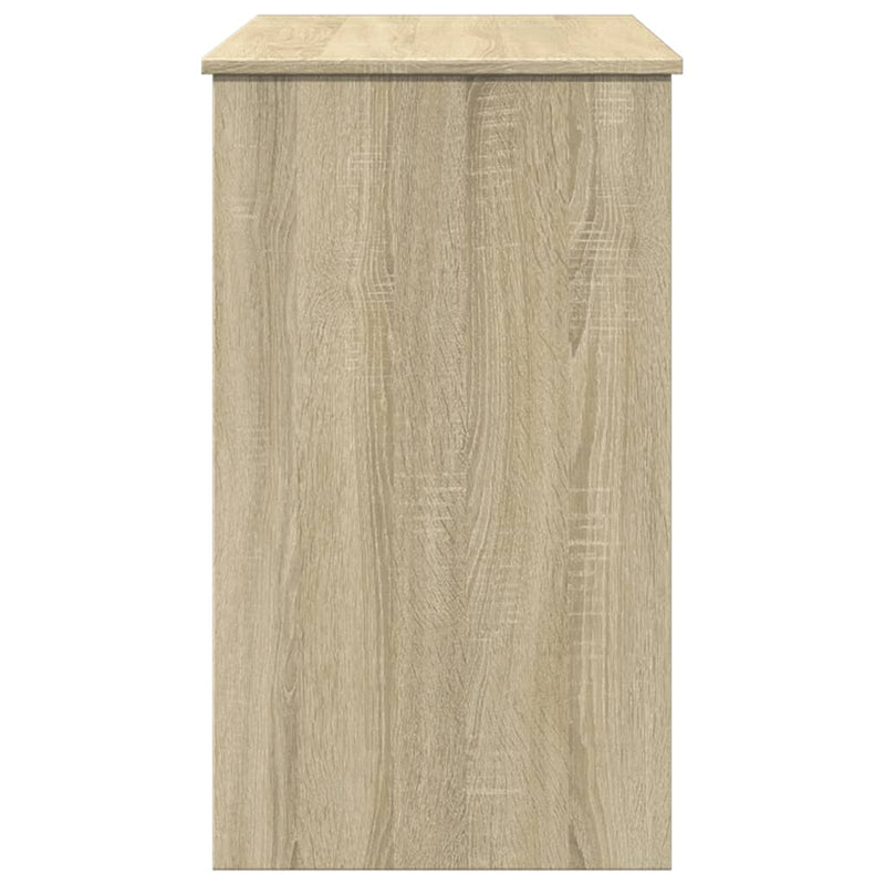 Modern Wooden Dressing Table Makeup Vanity Desk With Drawers & Pull Up Mirror