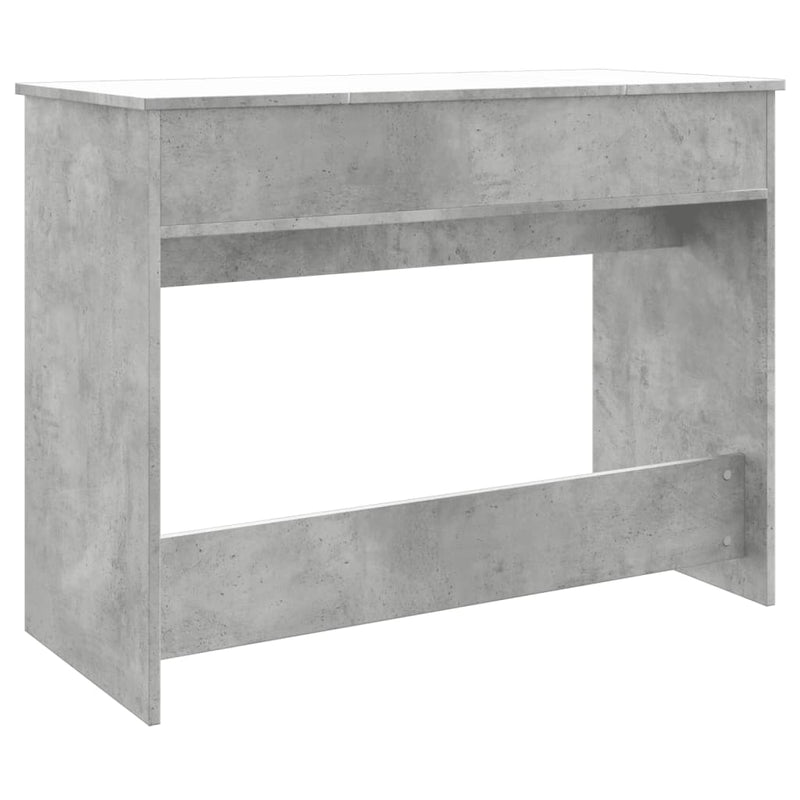 Modern Wooden Dressing Table Makeup Vanity Desk With Drawers & Pull Up Mirror
