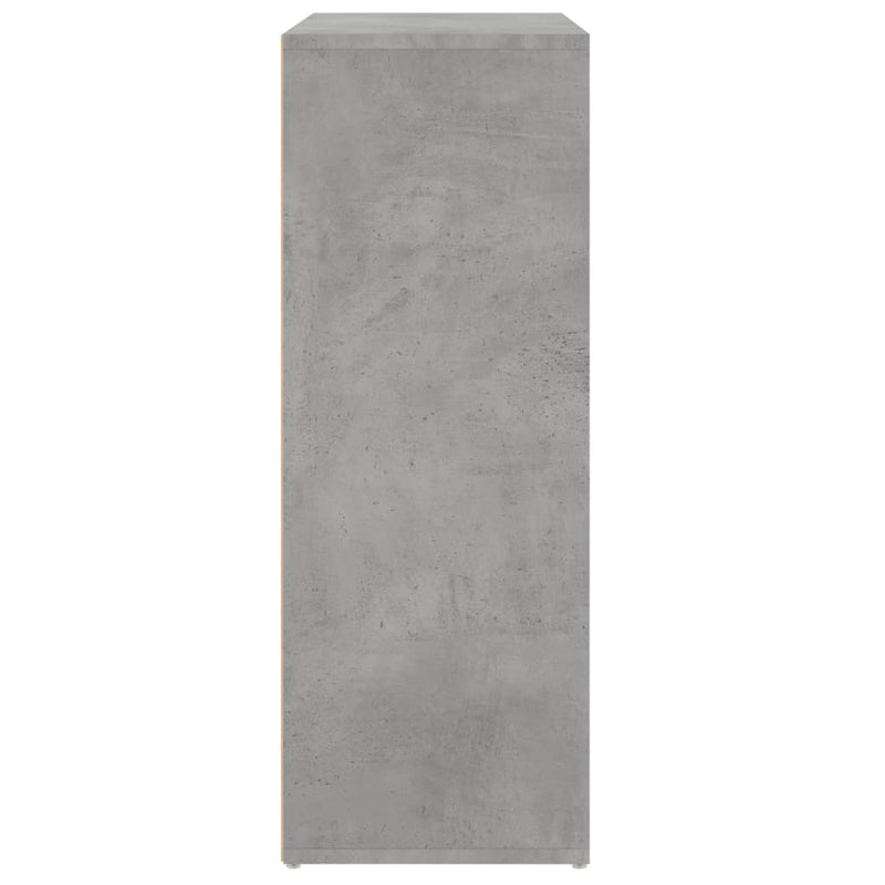 Sideboards 2 pcs Concrete Grey 60x31x84 cm Engineered Wood