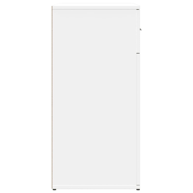 Sideboards 2 pcs White 79x38x80 cm Engineered Wood