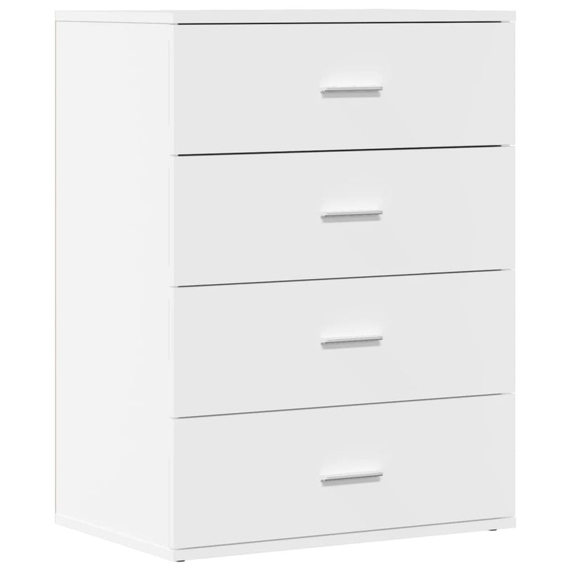Sideboards 2 pcs White 60x39x80 cm Engineered Wood