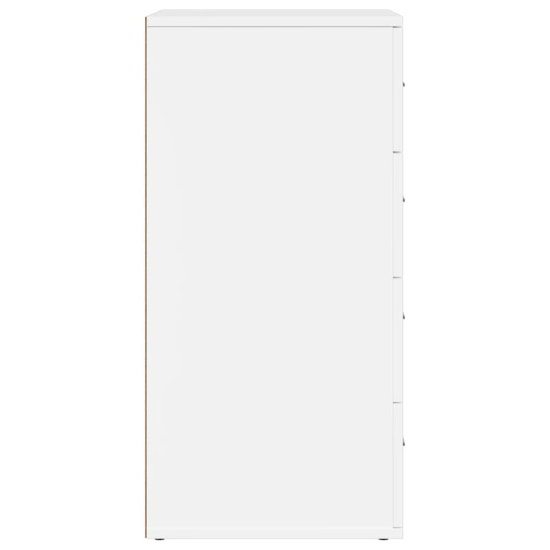 Sideboards 2 pcs White 60x39x80 cm Engineered Wood
