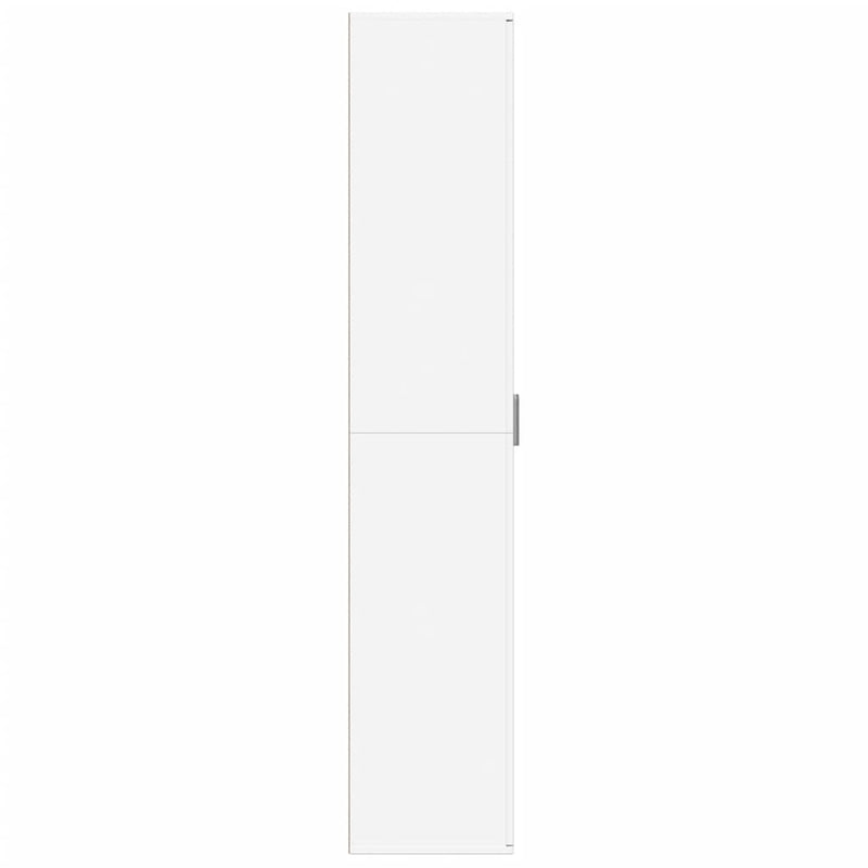 Highboard White 60x35x180 cm Engineered Wood