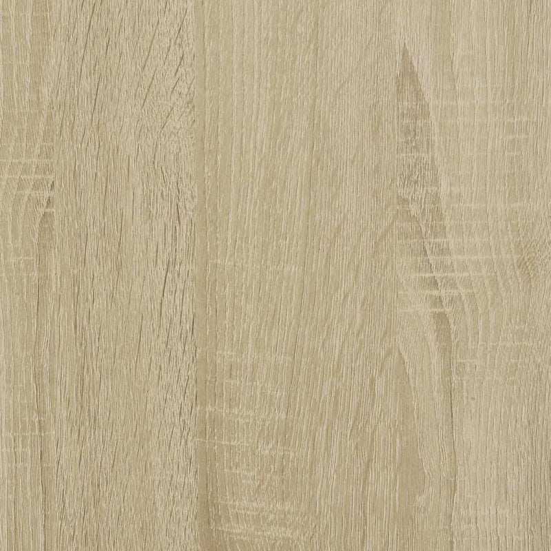 Bed Frame without Mattress Sonoma Oak 100x200 cm