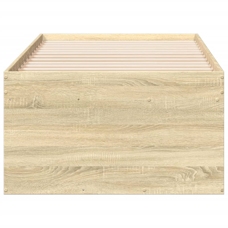 Daybed with Drawers without Mattress Sonoma Oak 90x200 cm
