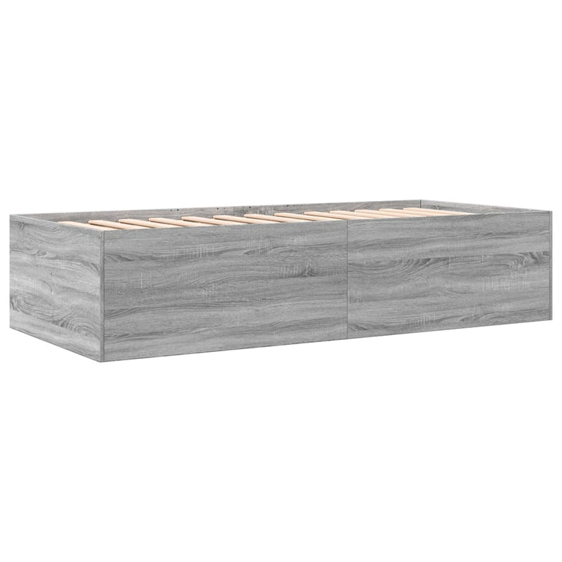 Modern Wooden 2-in-1 Single Size 90cm Daybed With 6 Storage Drawers Wood Sofa Beds