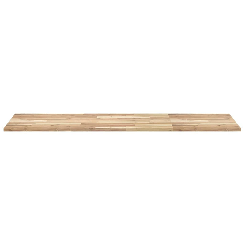 Bathroom Vanity Top Untreated 120x60x2 cm Solid Wood Acacia