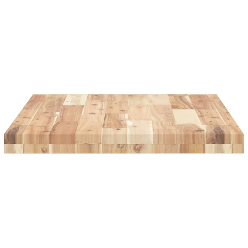 Bathroom Vanity Top Untreated 160x50x4 cm Solid Wood Acacia