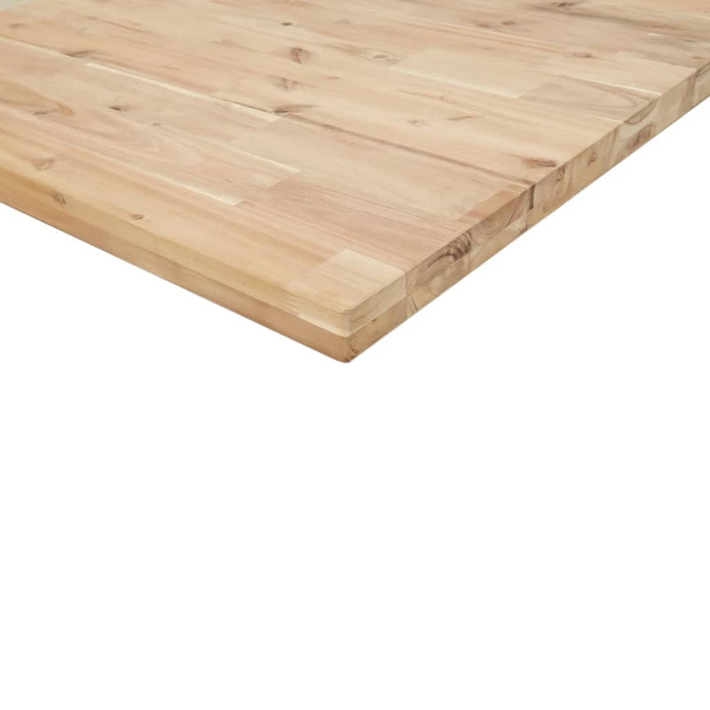 Bathroom Vanity Top Untreated 80x60x4 cm Solid Wood Acacia