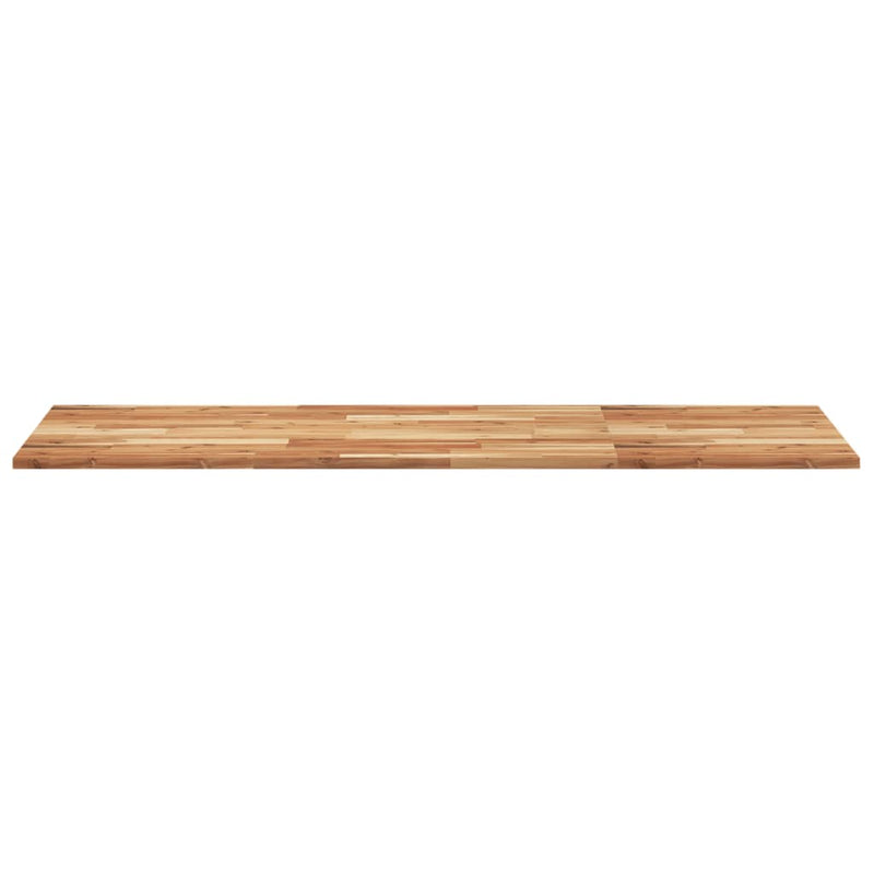 Bathroom Vanity Top Oil Finished 140x60x2 cm Solid Wood Acacia