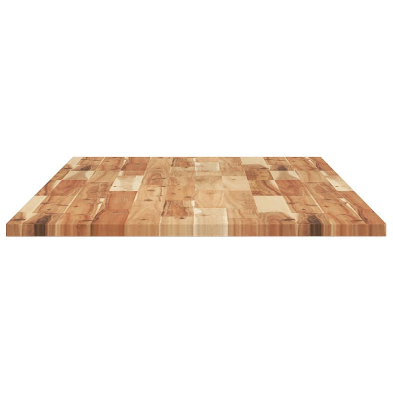 Bathroom Vanity Top Oil Finished 140x60x2 cm Solid Wood Acacia
