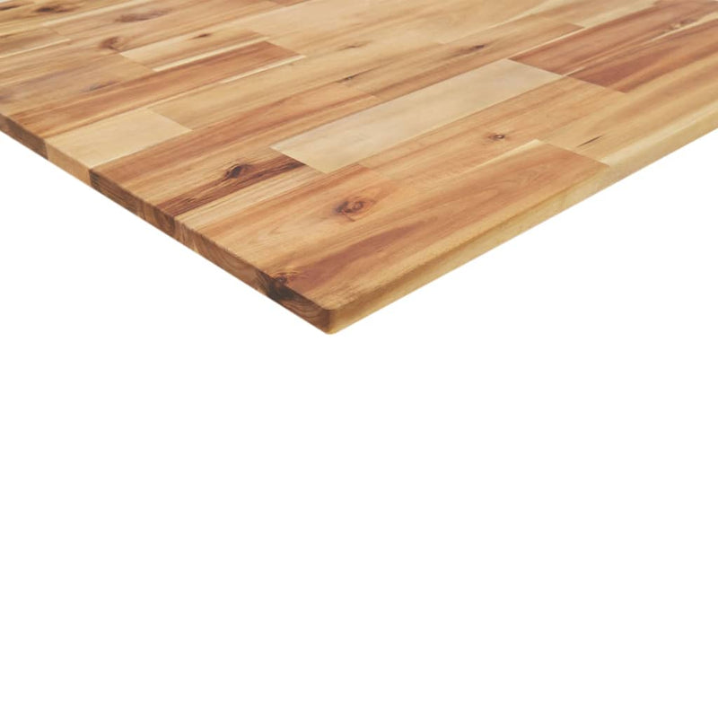 Bathroom Vanity Top Oil Finished 140x60x2 cm Solid Wood Acacia