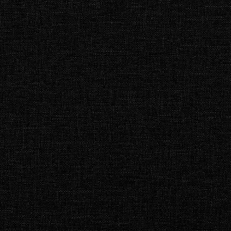 Bed Frame without Mattress Black Super King Fabric