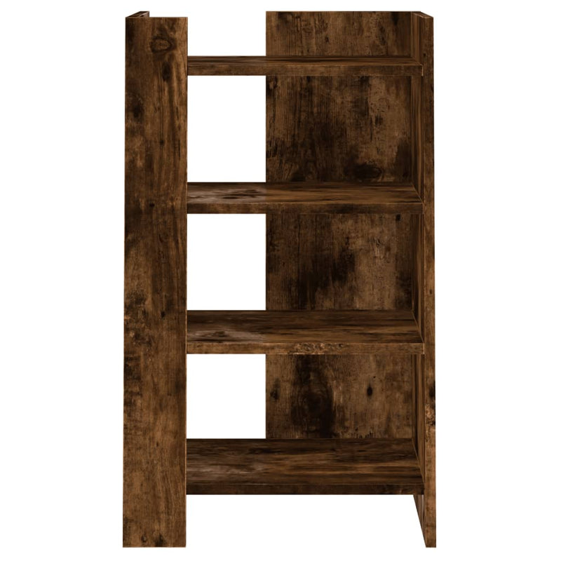 Sideboard Smoked Oak 45x35x75 cm Engineered Wood