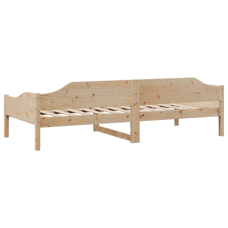 Bed Frame without Mattress 90x190 cm Single Solid Wood Pine