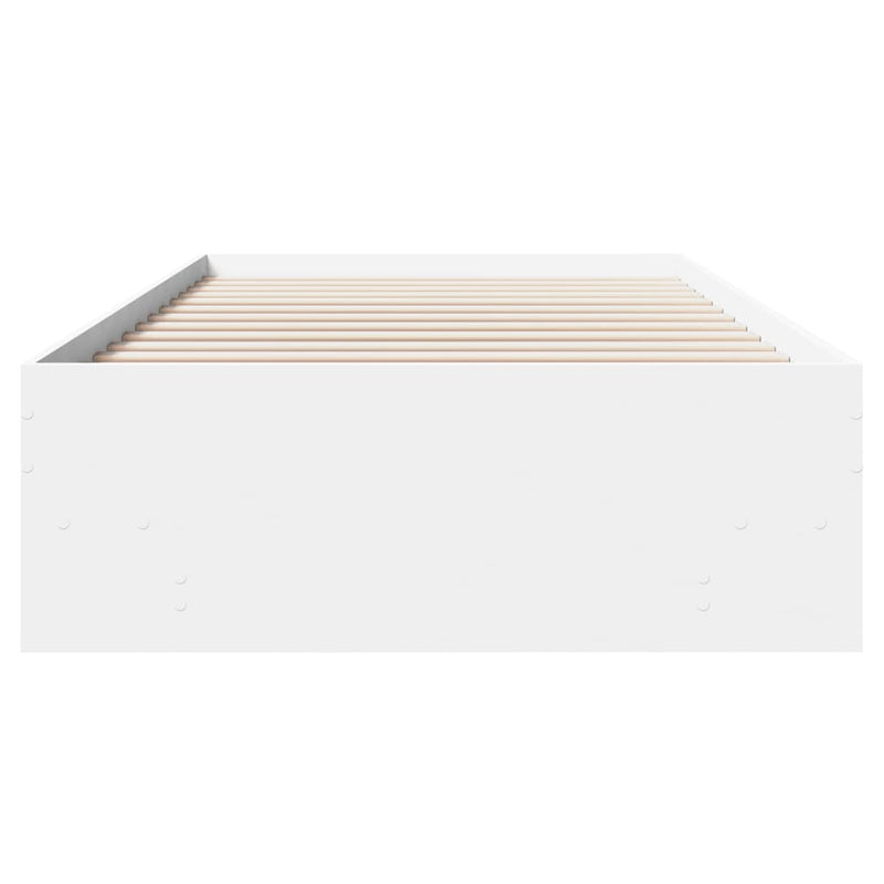 Modern Wooden Single Size 90cm Bed Frame Base With Under Storage Space