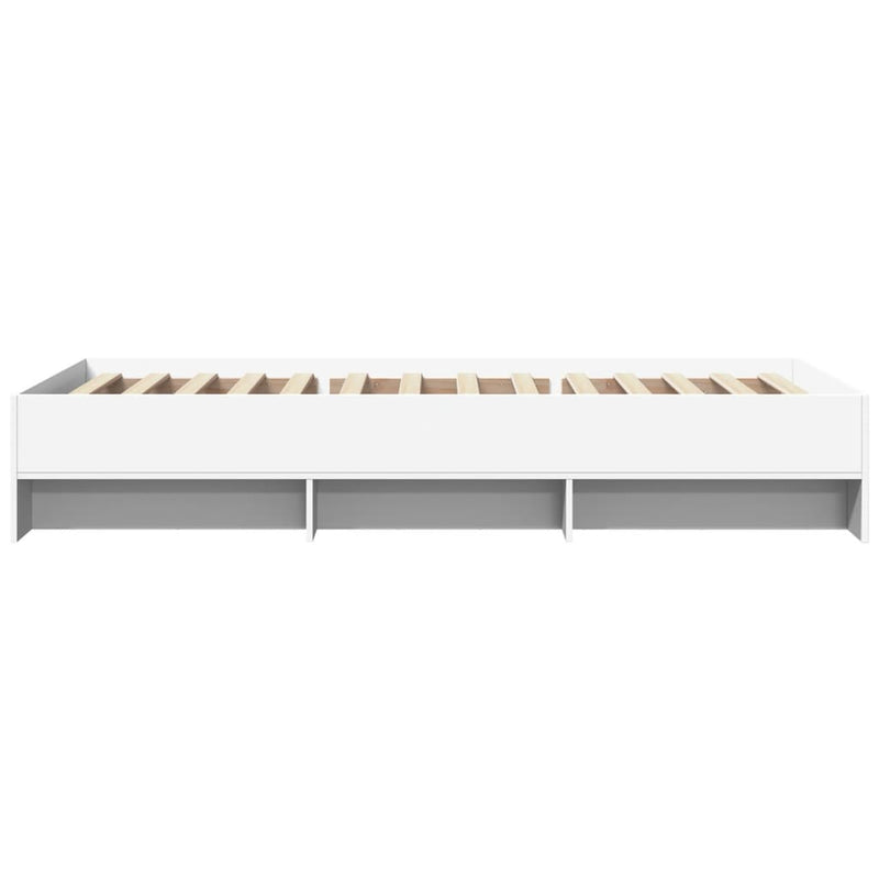 Modern Wooden Single Size 90cm Bed Frame Base With Under Storage Space