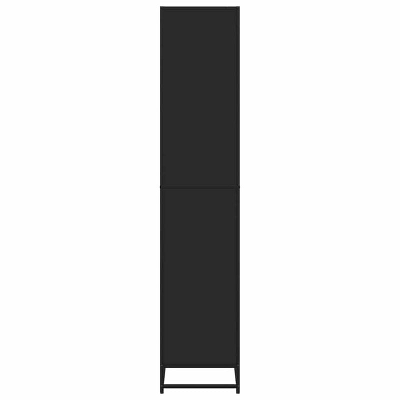 Bookcase Black 60x35x170.5 cm Engineered Wood