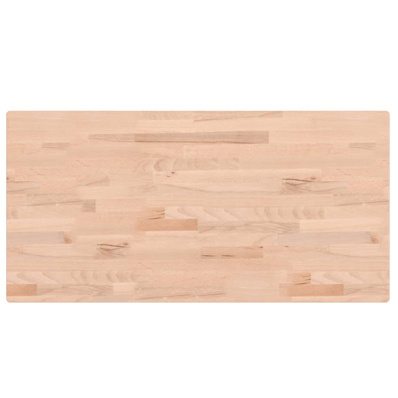 Basin Shelf Wall Mounted Steel and Solid Wood Beech