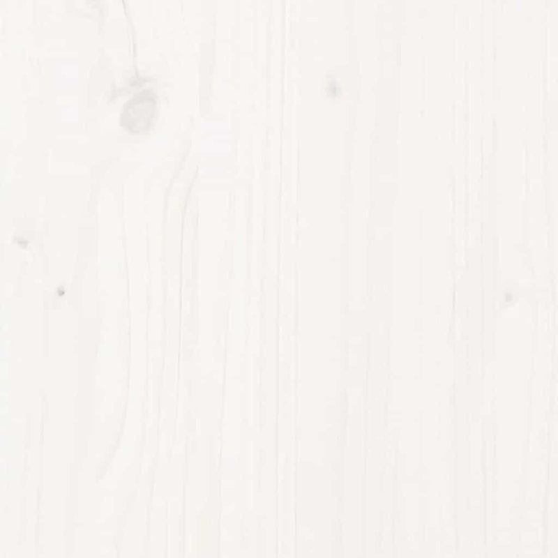 Bed Frame without Mattress White 160x200 cm Solid Wood Pine