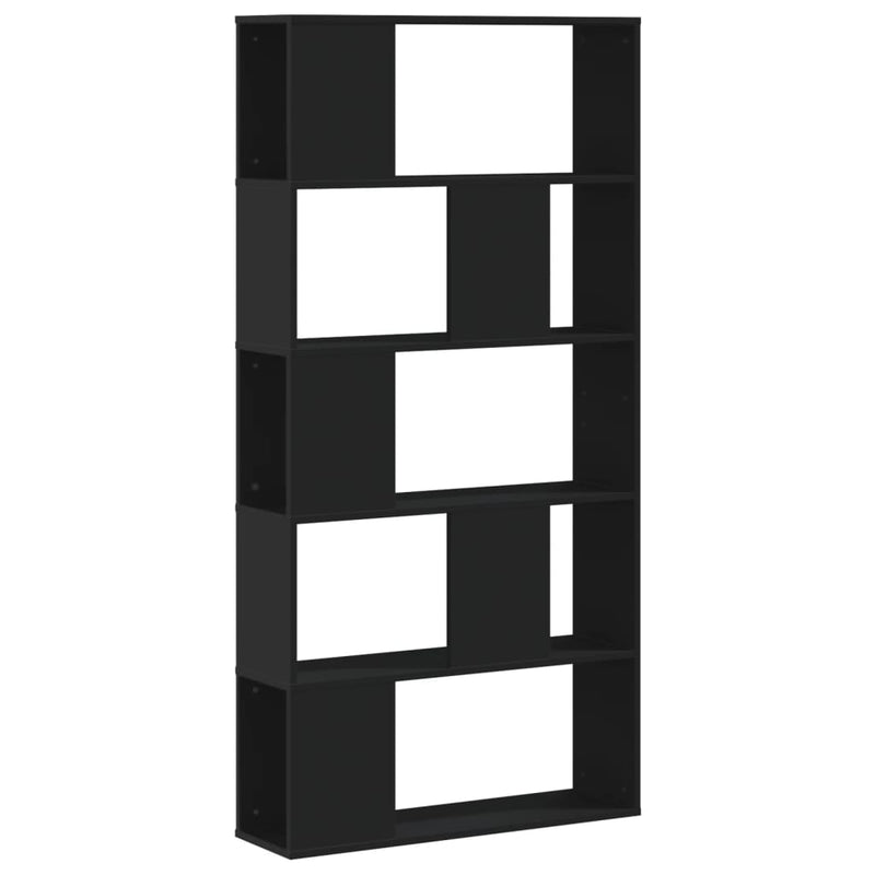 Modern Wooden 5-Tier Open Bookcase Book Storage Cabinet Unit Shelving Wood