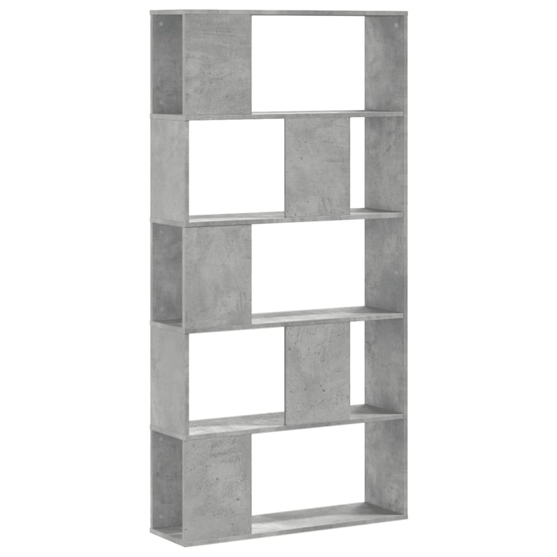 Modern Wooden 5-Tier Open Bookcase Book Storage Cabinet Unit Shelving Wood