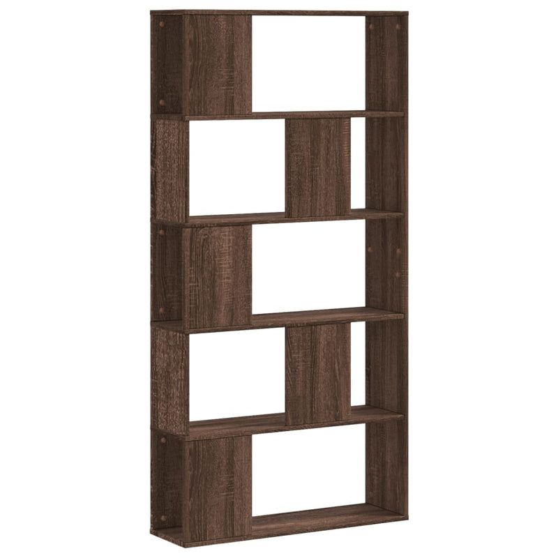 Modern Wooden 5-Tier Open Bookcase Book Storage Cabinet Unit Shelving Wood