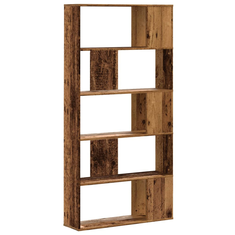 Modern Wooden 5-Tier Open Bookcase Book Storage Cabinet Unit Shelving Wood