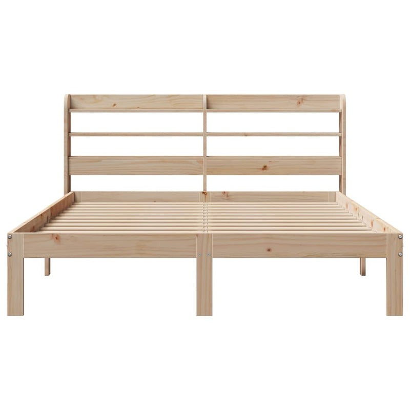 Bed Frame with Headboard without Mattress 150x200 cm King Size