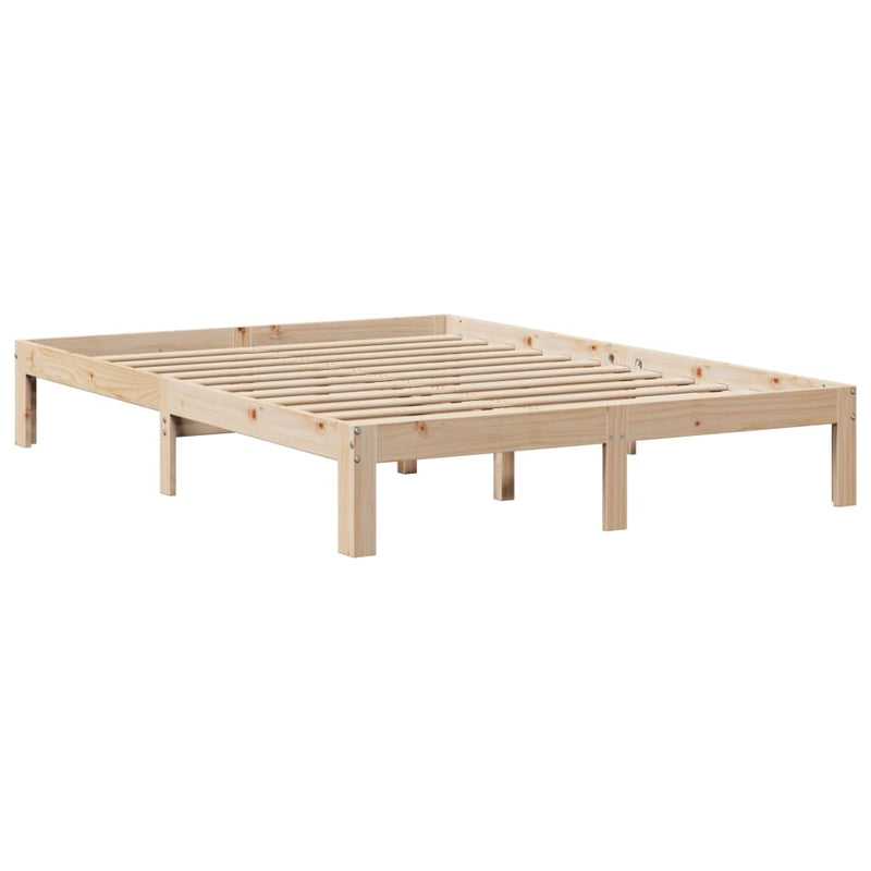 Bed Frame with Headboard without Mattress 150x200 cm King Size