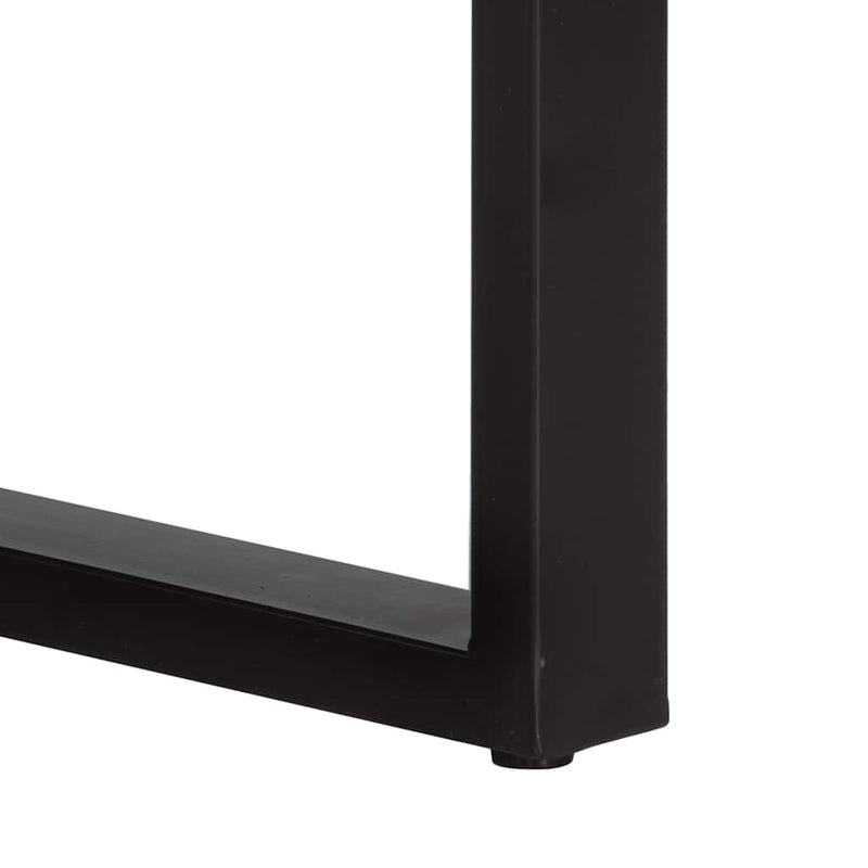 Console Cabinet 90x35x75 cm Solid Rough Wood Mango