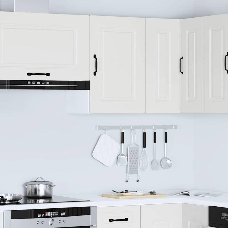 Kitchen Wall Cabinet Kalmar White Engineered Wood