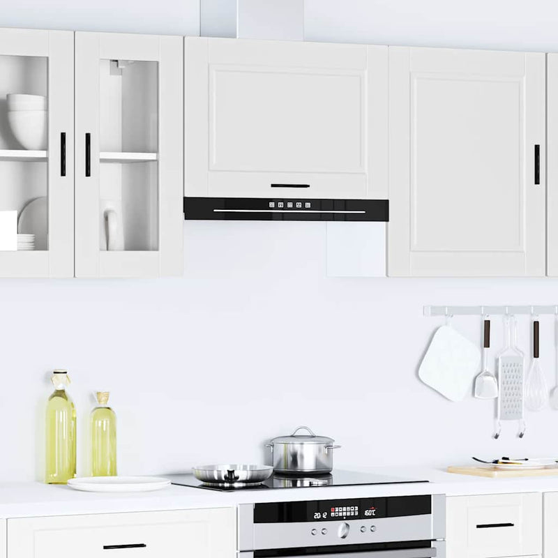 Kitchen Wall Cabinet Porto White Engineered Wood