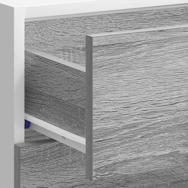 Kitchen Base Cabinet Lyon Grey Sonoma Engineered Wood