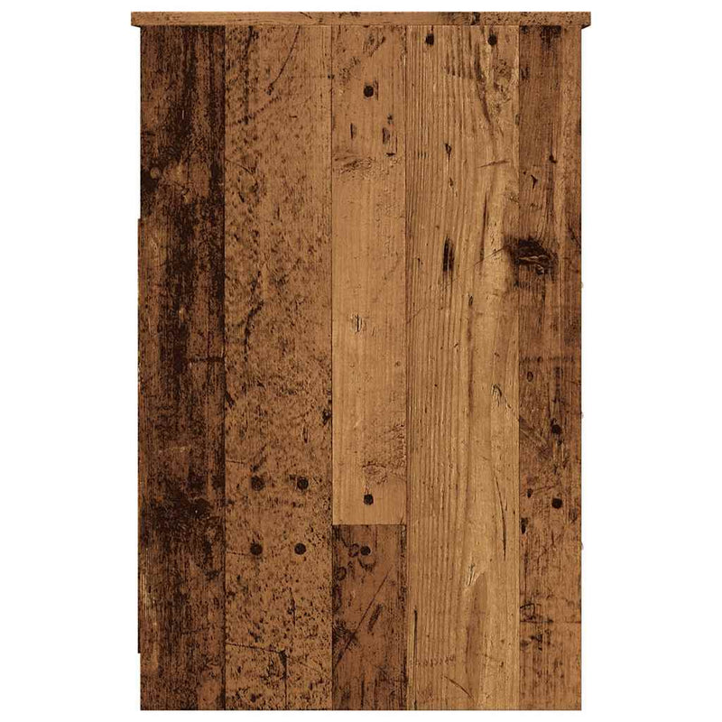 Drawer Cabinet Old Wood 40x50x76 cm Engineered Wood
