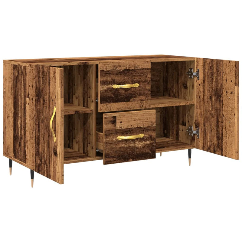 Sideboard Old Wood 100x36x60 cm Engineered Wood